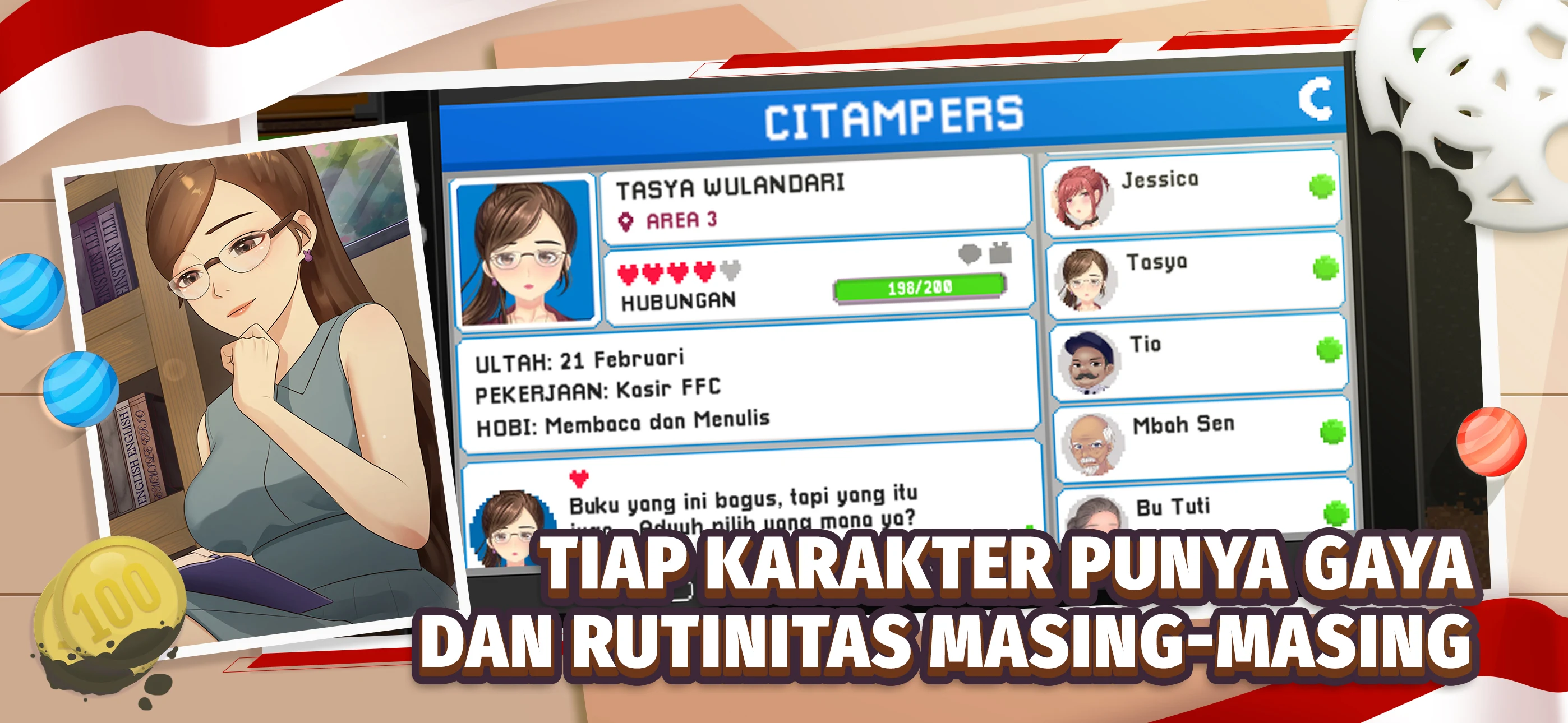 Citampi Stories: RPG Love Life screenshot