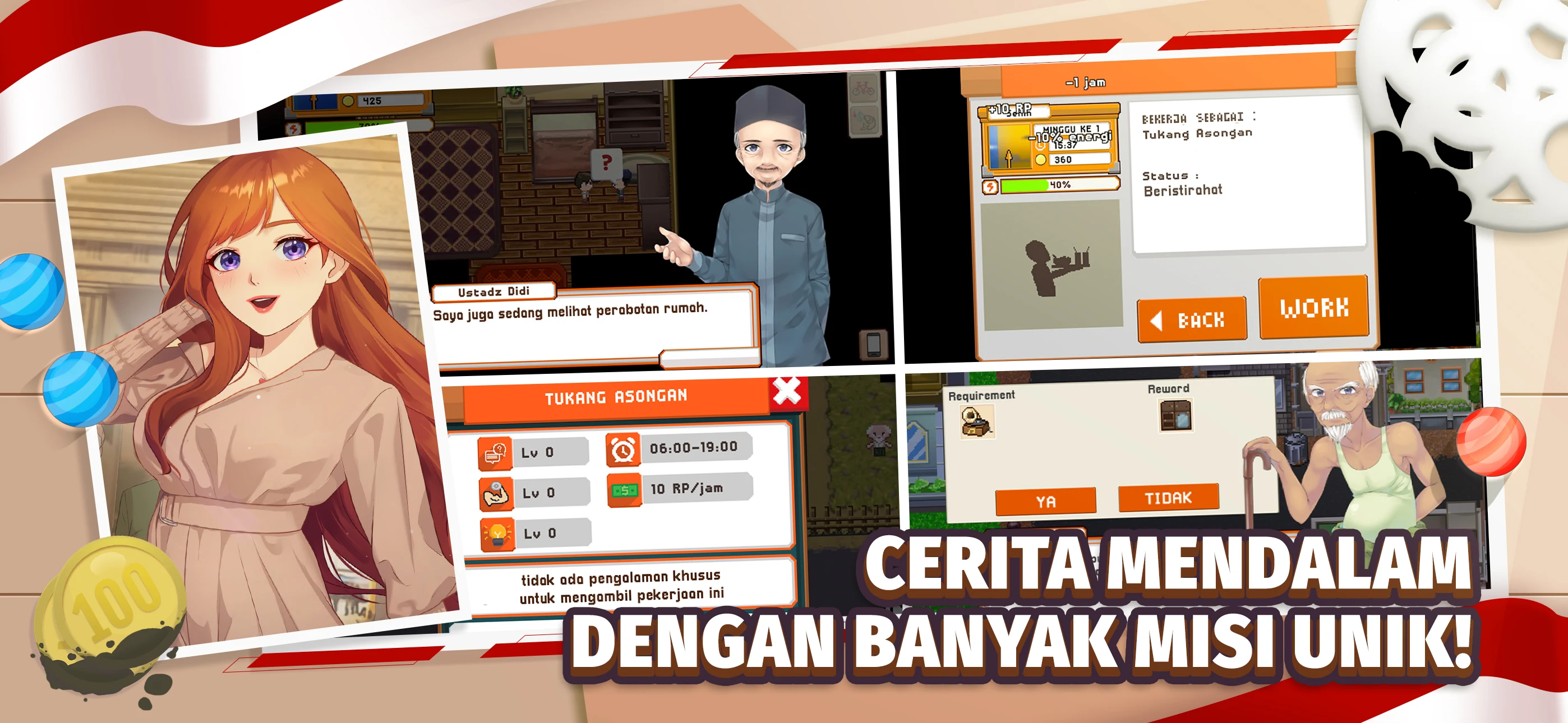 Citampi Stories: RPG Love Life screenshot